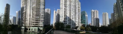 wykopek_44 - Widok na osiedle w #szanghaj.

#budownictwo #architektura #chiny #wyko...