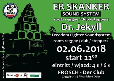 gosuvart - Zapraszamy! (ʘ‿ʘ)

#dub #roots #reggae #lubuskie #slubice