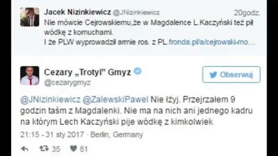 PabloFBK - Cezary Gmyz z #tvpis przejrzał całe 9 godzin taśm z Magdalenki
 Nie ma na ...