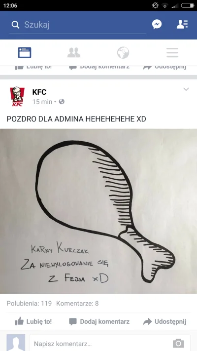 polik95 - O jak zenadłem
#kfc #facebook