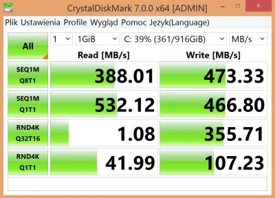 kobayashi - Zakupiony SSD i przeprowadzony test. Wyniki w normie? 
#crystaldiskmark ...