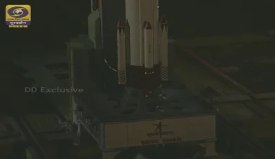 blamedrop - Start rakiety PSLV-CA wraz z satelitą TeLEOS-1 (i pięcioma innymi satelit...