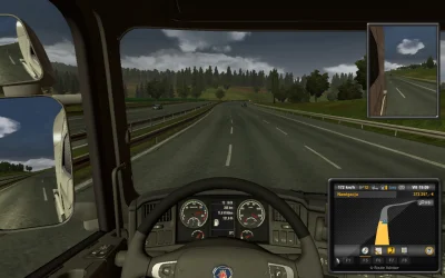 kubuniek - Moja #scania szybsza niż wygląda... #truckerzy #ets2 #adrenalina