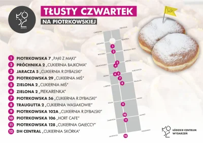 hannazdanowska - Ta mapa może się dziś przydać ! Najlepsze pączki tylko na #piotrkows...