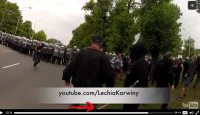 volatile_pc - Policja w kominiarkach ma za zadanie zdjąć takich 'pokojowych' protesta...