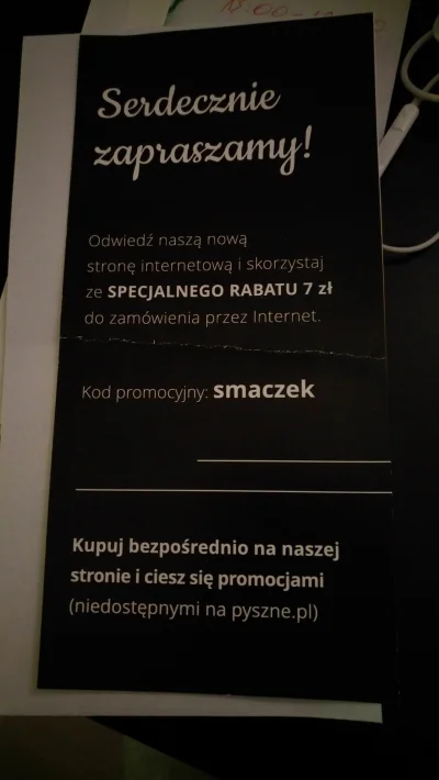 l.....l - Dostałem spam do skrzynki, ale pizze mają dobrą, więc może jeszcze ktoś sko...