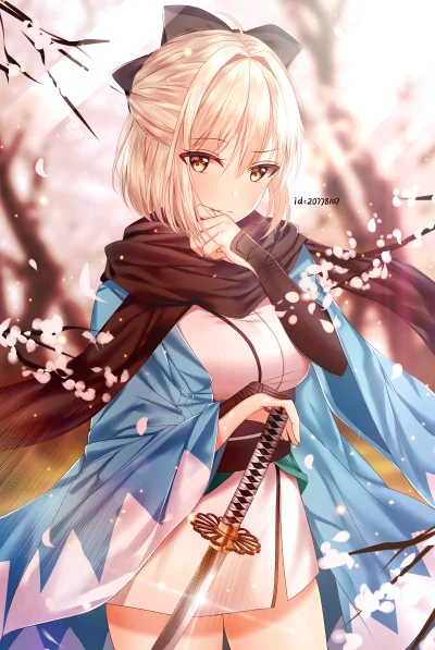 S.....z - #randomanimeshit #fategrandorder #soujiokita #yelloweyes #shorthair #blonde...