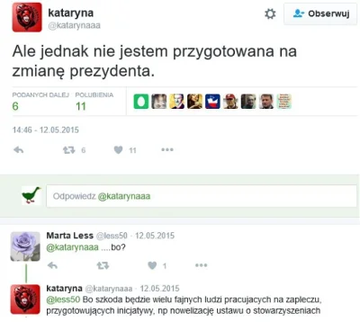 norbw74 - Kabaretu z Kataryną ciąg dalszy. Wczoraj No to pytamy Katarzynę Sadło i Kub...