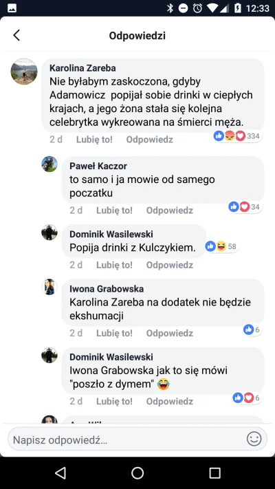 Podly_Bzik - Niewiarygodny rak w komentarzach na FB profilu Marsz Niepodległości

#...