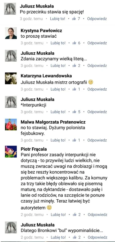 Major_Tom - Obrońca facebookowej poprawności językowej 
#pawlowicz #polityka #heheszk...