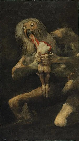 P.....k - Saturn Devouring His Son - Francisco Goya (1636)
#macabre #art #sztuka #sz...