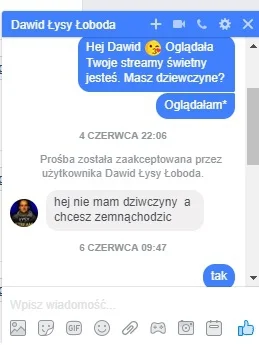 BuzieWidze - Przypominam, że udało mi się kiedyś poderwać Łysego ( ͡° ͜ʖ ͡°)

#dani...