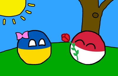 Mooops123 - Na #walentynki chce dziewczynie z #ukraina oprawic #polandball w ramke ze...