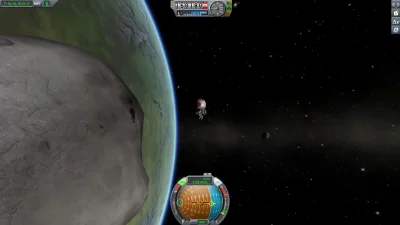 CichyBob - #ksp #kerbalspaceprogram #kerbale zrobiłem sztuczno-naturalnego satelitę :...