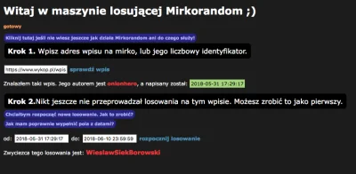 onionhero - @onionhero: 

Wygranym został @WieslawSiekBorowski ;) Daj adres na PW :...