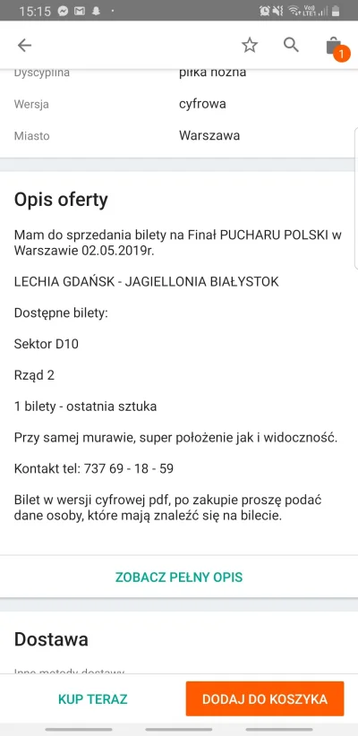 jasium66 - #bilety #pilkanozna #pucharpolski
Co sądzicie o takich biletach? Legit, cz...