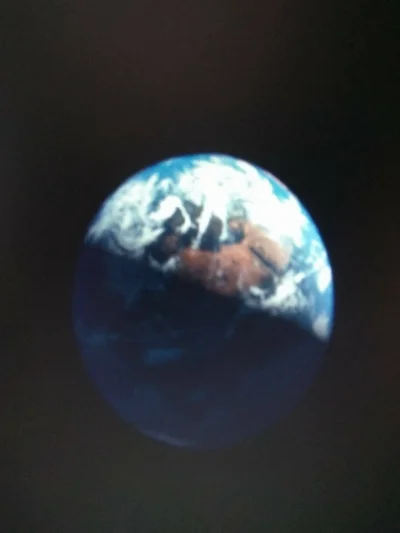 Wraniak - Rzadkie zdjęcie ziemi, które zostało zrobione podczas trwania misji Łuna 15...