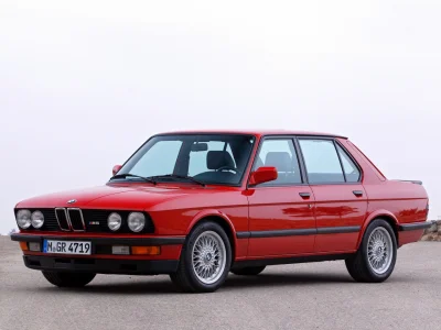 Czokolad - @BlackReven: wiadomo. Jedyne BMW jakie można szanować to 2002, E28 i E31, ...