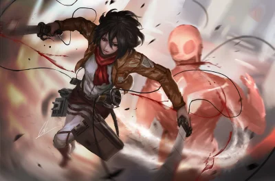 FireDash - #randomanimeshit #mikasaackerman #shingekinokyojin #attackontitan