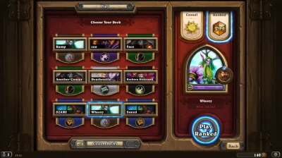 tallman - #hearthstone #chwalesie
W poprzednich sezonach max rank 3 a w tym przez os...