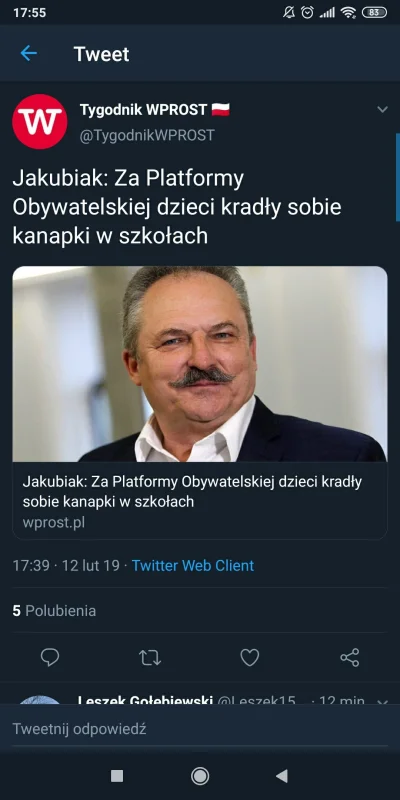 p.....x - Gdy widzę kolejne znalezisko z cyklu "Marek Jakubiak dołącza do... " moim o...