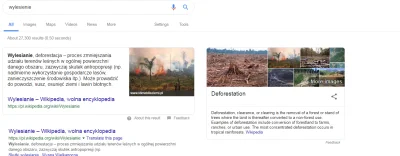 Darkejas - Deforestacja to poprawny termin używany przez geografów, do tego ma szersz...