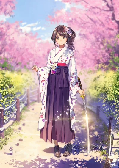 Sentox - #randomanimeshit #originalcharacter #girlsandsword #kimono #anime #yohan12 #