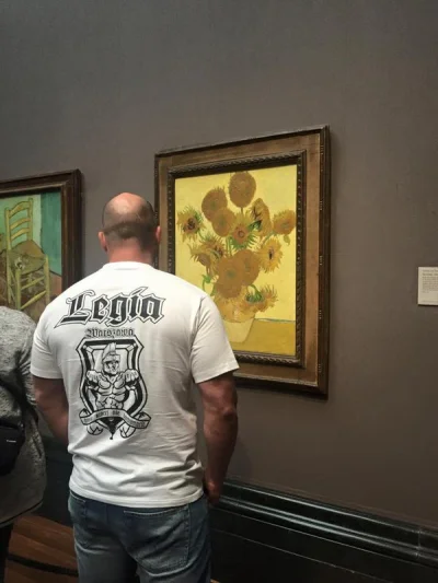 karambolo - @karambolo: A po meczu chodziliśmy na Van Gogha... #legia #sport #sztuka ...
