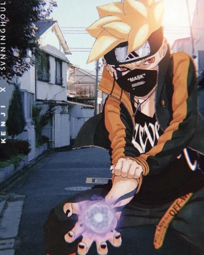 k.....i - #randomanimeshit #animeart #boruto #naruto #trashgang #anime