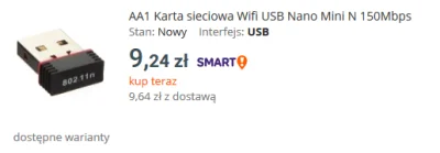 czlowiek1988 - @Sierran: Ja poczekam na relase z ES, kupię taką kartą sieciową i będę...