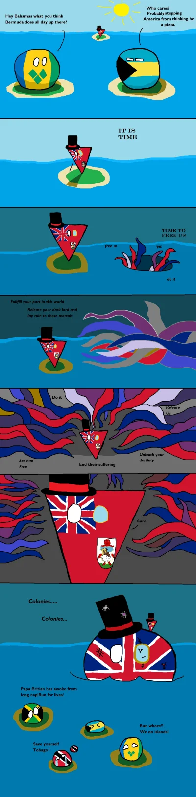 Zalbag - #polandball #bermudy #trojkatbermudzki #heheszki #humorobrazkowy #cthulhu #k...