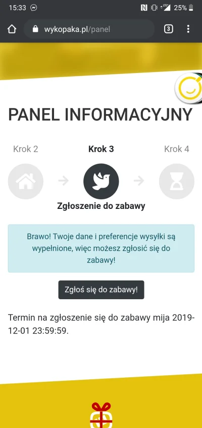 Jotu - Zrobiłem wszystko co trzeba do #wykopaka, dziś wchodzę sprawdzić kogo mi wylos...