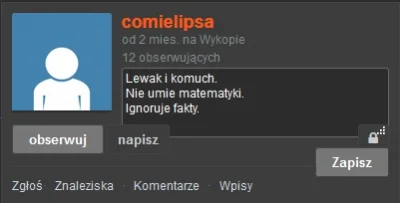 flager - @comielipsa: Widać, że jesteś typowym lewakiem.
Nie potrafisz wykonywać pro...