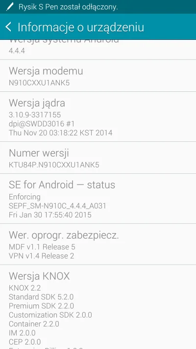 fstab - @CarlosIrwinEstevez: popatrz jak wygląda info w moim Note 4.