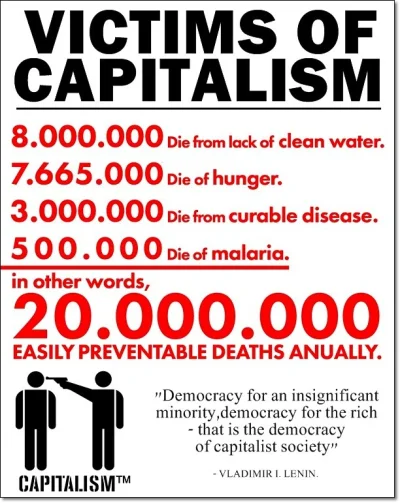 L.....e - Dlaczego kapitalizm i gromadzenie dóbr jest szkodliwe, hamuje rozwój i trze...