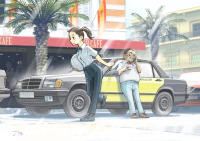Czokolad - #randomanimeshit #anime #samochodyanime #originalcharacter #