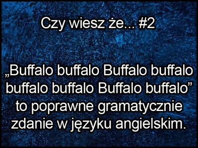 PalNick - #szkolastandard

A oznacza: „Bizony z Buffalo, które są zastraszane przez...