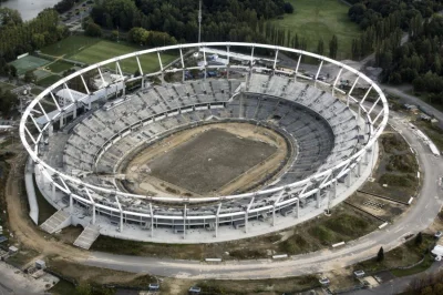 wikary - Swego czasu największy w Polsce stadion widziany z perspektywy drona