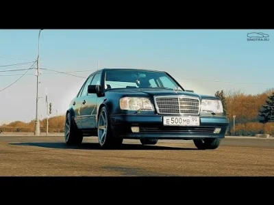 sawthis - Test Drive Mercedesa W124 500E #rosja #testdrive #moto #motoryzacja #klasyk...