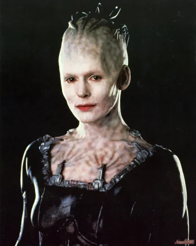 hunahakuna - @blonde_calculator: Borg queen, jak malowana.