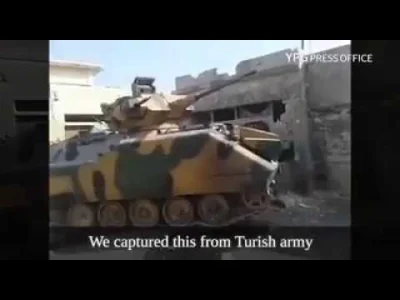 60groszyzawpis - Kurdowie z Afrin przejęli turecki ACV-15

#syria #bitwaoafrin