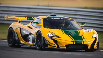 autogenpl - McLaren P1 GTR - 1000-konna bestia z hybrydowym układem napędowym bez pra...