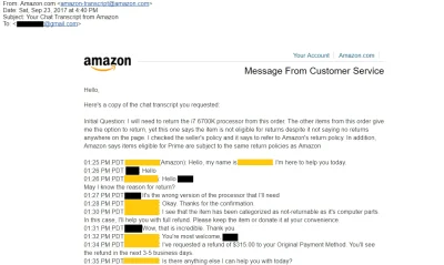 KwadratowyPomidor2 - gość kupił procesor na #amazon i chce zwrócił bo kupil zły. amaz...