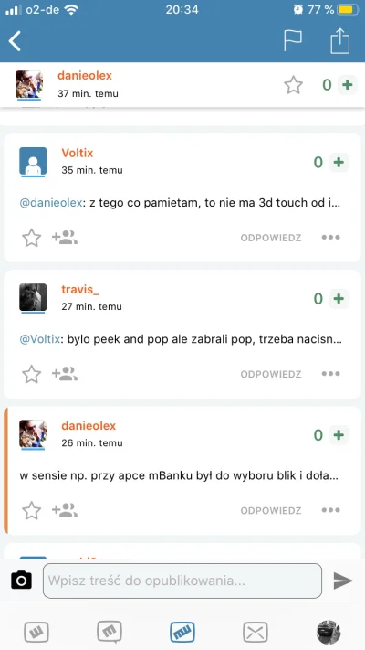 Mangiacapra - Wykop coś nie współpracuje z #ios 13 komentarze mi się w całości nie wy...