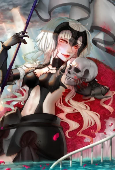 bakayarou - #randomanimeshit #fate #fategrandorder #jeannealter #animeart #