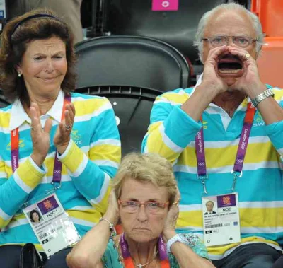 F.....x - #olimpiada #szwecja #heheszki #humorobrazkowy Szwedzki król wspiera swój kr...