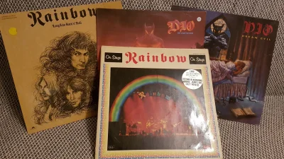 sobi_m - Kolejny winyl z Ronniem do kolekcji :)
 #muzyka #dio #rainbow #ronniejamesdi...