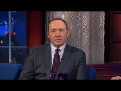 bezczelnie - Frank Underwood dorzuca coś od siebie:
"When I'm looking directly into ...