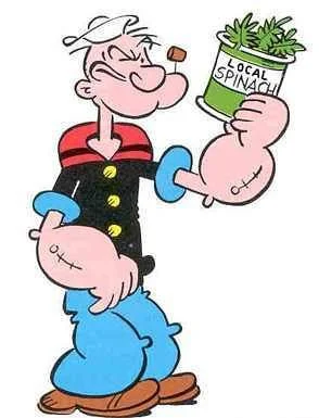 PolaczekCebulaczek - Mirki, kto oglądał kiedyś Popeye i jadł szpinak za dzieciaka daj...