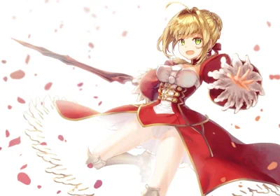 bakayarou - #randomanimeshit #fate #fategrandorder #fateextra #neroclaudius #saberext...